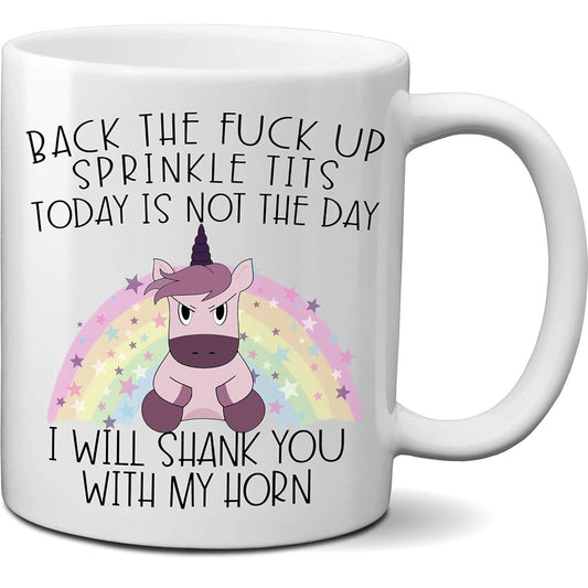 I Will Shank You With My Horn - Funny Coffee Cup - 11oz or 15oz Mug