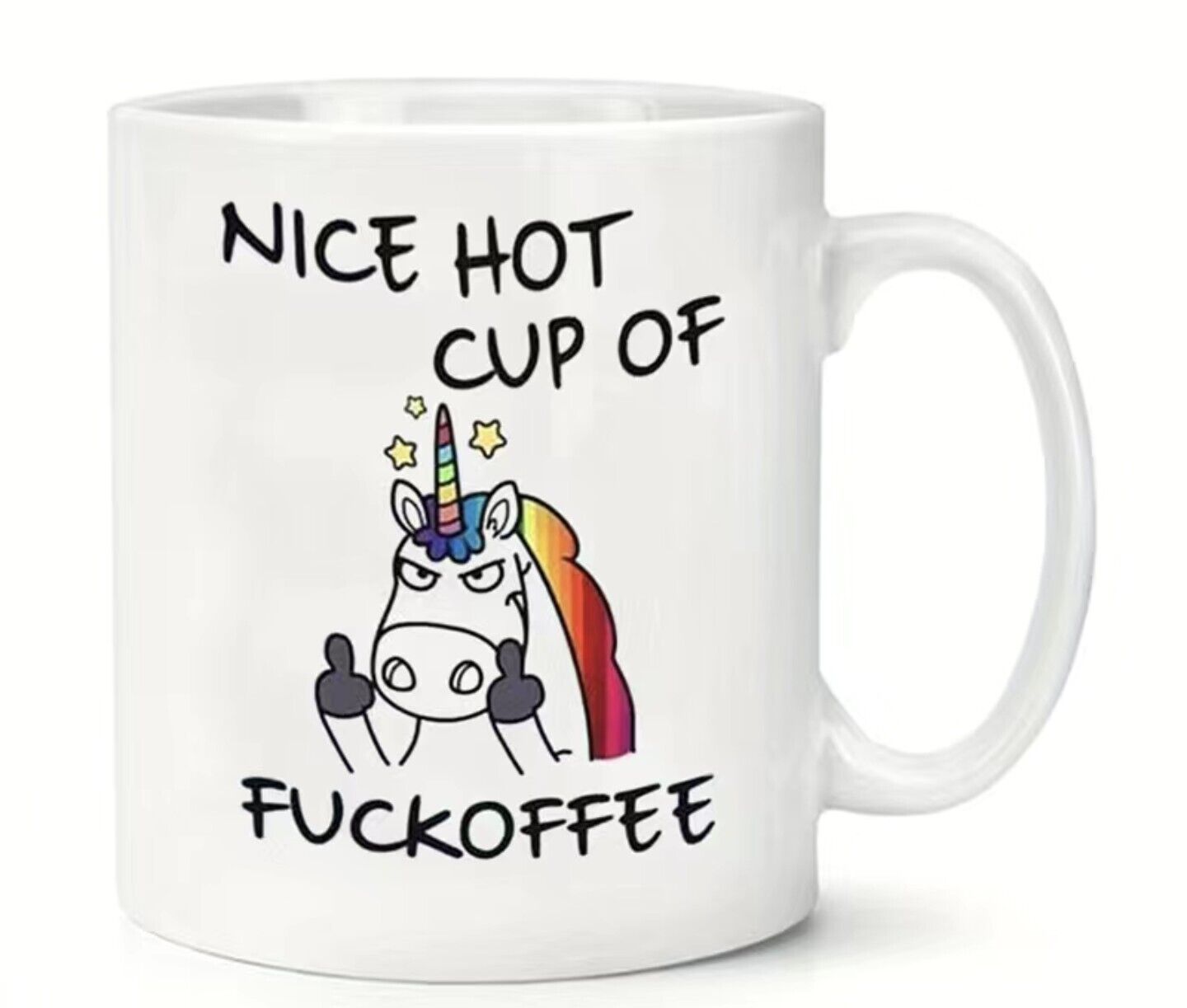 Nice Hot Cup Of Fuckoffee - Funny Coffee Cup - 11oz or 15oz Mug