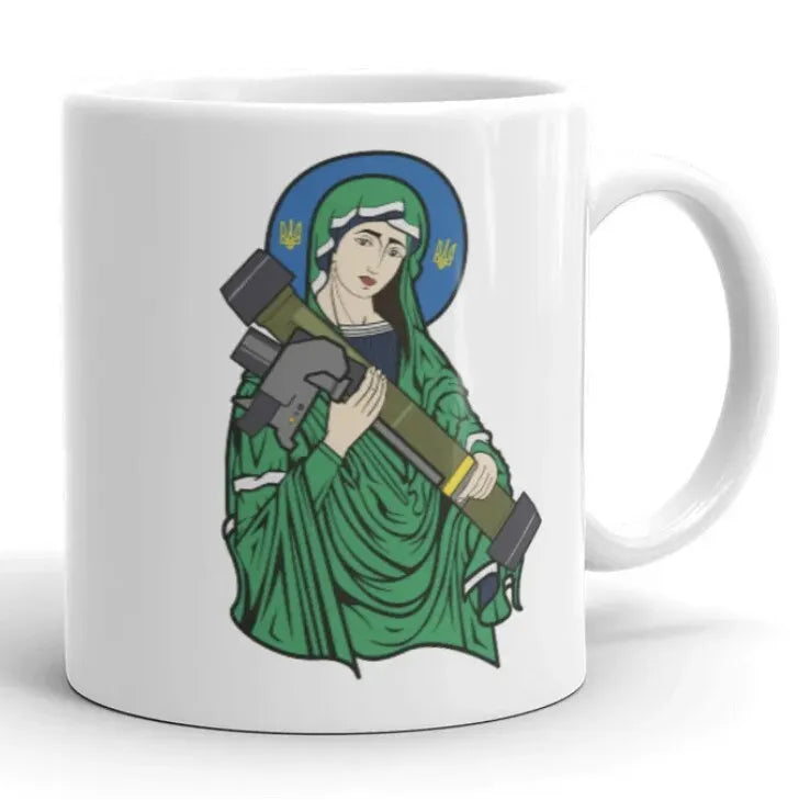 St. Javelin of Ukraine - Coffee Cup - 11oz or 15oz Mug