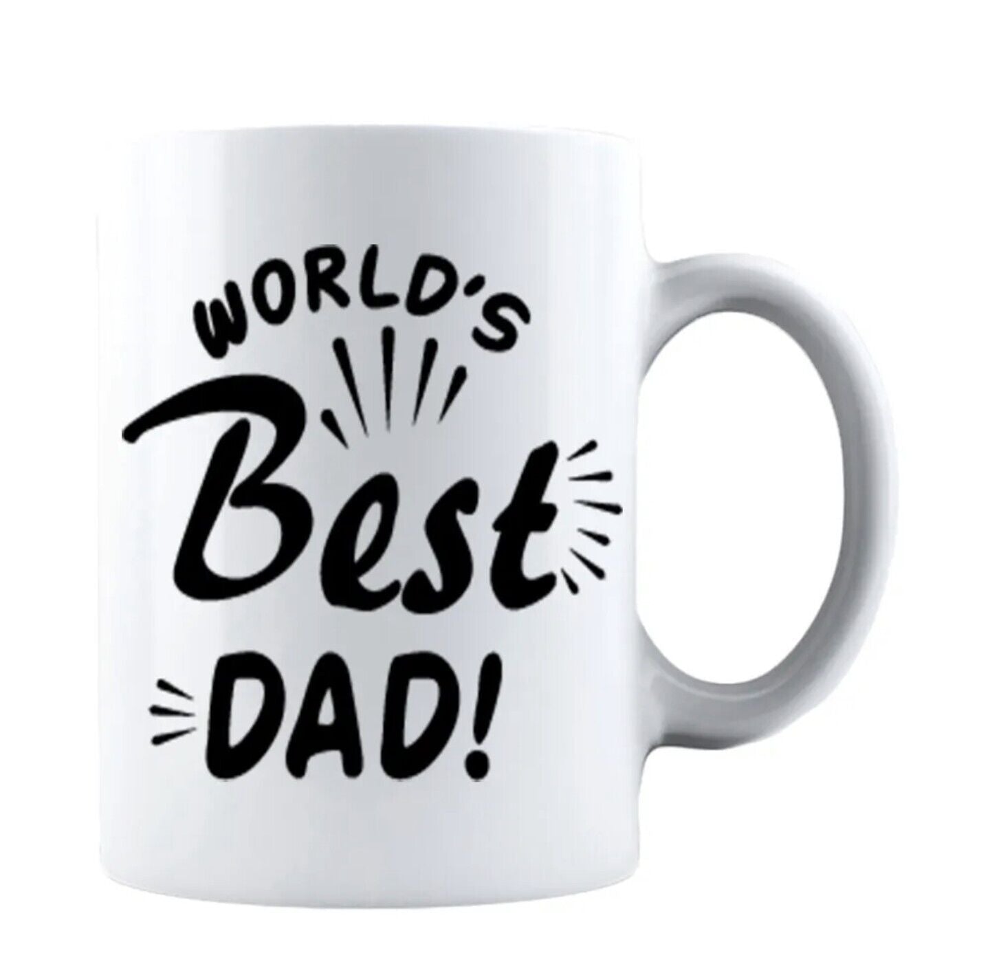 World's Best Dad - Gift for Dad Coffee Cup - 11oz or 15oz Mug