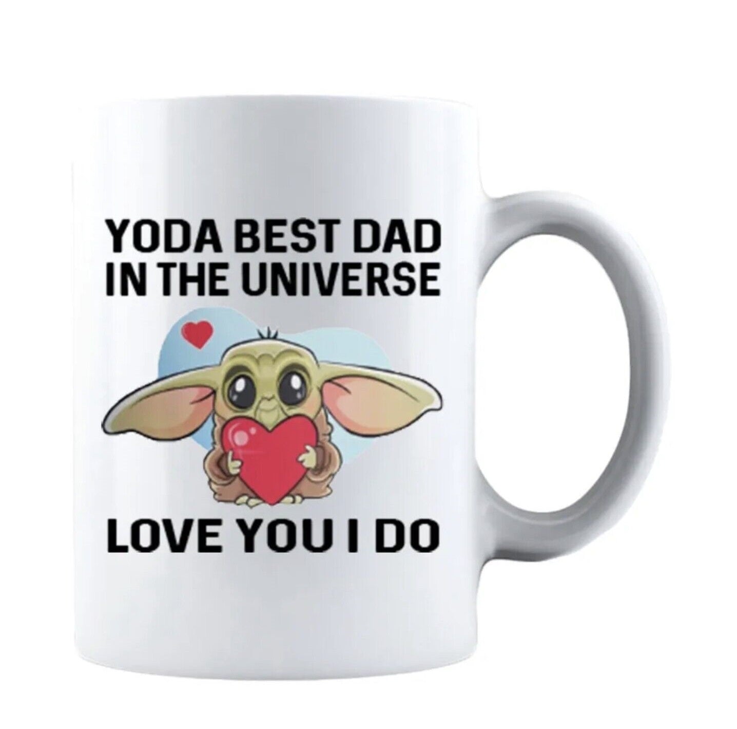 Yoda Best Dad - Gift for Dad Coffee Cup - 11oz or 15oz Mug